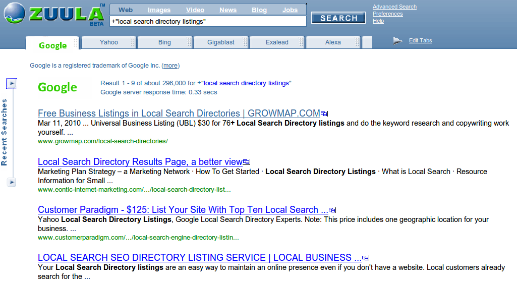 Search Results for Local Search Directory Listings